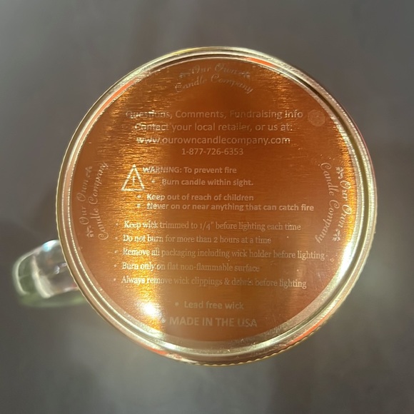 NWT Multi Colored Melon Scented Candle !! - Picture 5 of 6